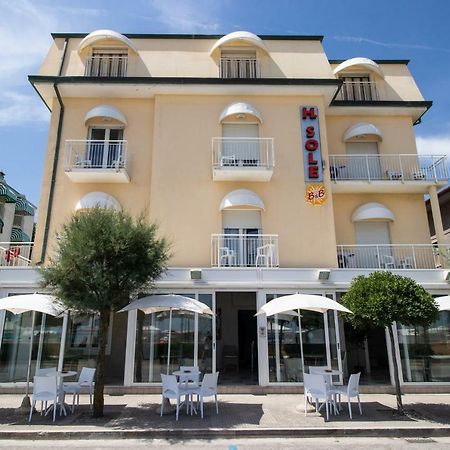Hotel B&B Sole Senigallia Exteriör bild