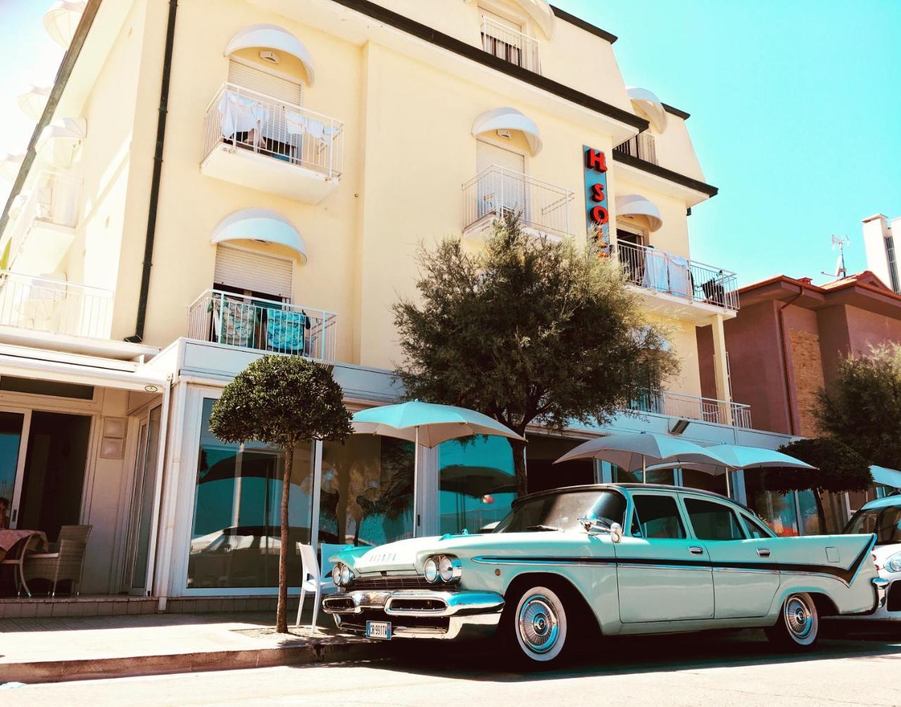 Hotel B&B Sole Senigallia Exteriör bild