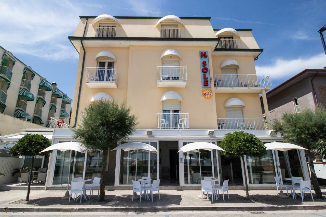 Hotel B&B Sole Senigallia Exteriör bild